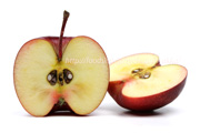 シナノピッコロの断面,リンゴ,りんご,アップル