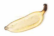 アップルバナナの断面　Latundan banana