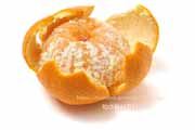 皮をむいたせとみ　タンゴール　柑橘