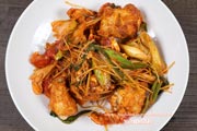 アサヒガニ,唐揚げ,屋台料理,素焼き,spanner crab,Ranina ranina