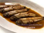 ハダカイワシの煮付け