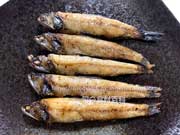 ハダカイワシの塩焼き