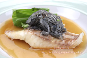 イシガキダイの酒蒸し、和風餡かけソース/石垣鯛/いしがきだい
