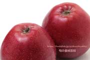 果肉が赤いリンゴ　レッド キュー
