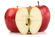 ロイヤル・ガラ／Royal Gala　の断面＜輸入リンゴ・りんご