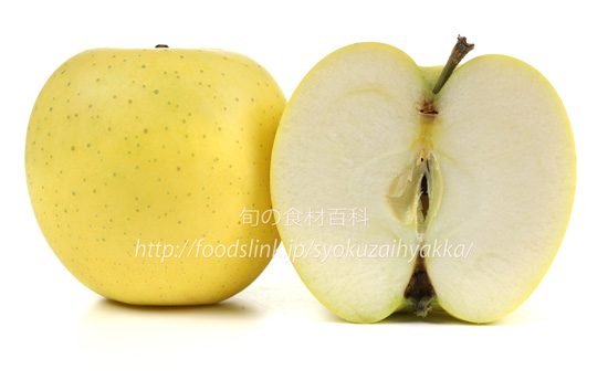 写真で見る黄王 きおう 黄色いリンゴ 旬の果物百科