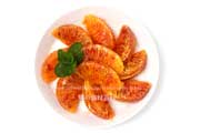 ブラッドオレンジ タロッコ種の果肉