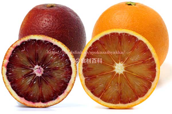 ブラッドオレンジ2種、タロッコ種、モロ種
