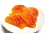 タロッコオレンジ＜ブラッドオレンジ皮の剥き方５　ブラッドオレンジ