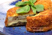 プロスペローザのハムチーズサンドフライ,Prosperosa,イタリア野菜,イタリア,丸茄子